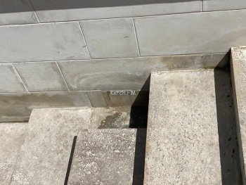 На Митридатской лестнице в Керчи пропали несколько кусков ступеней