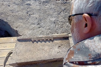 В Ленинском районе археологи обнаружили древний артефакт