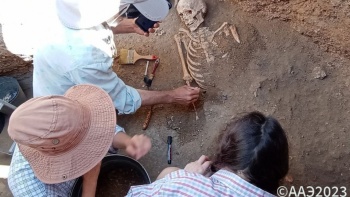 В Ленинском районе археологи обнаружили захоронение III века