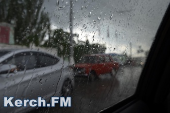 Грозовые дожди начнутся в Крыму с 27 июля
