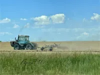 Самые большие площади уборки зерновых в Ленинском районе Крыма